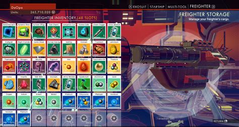 Max Inventory Slots as of Fractal 2023 :: No Man's Sky General .